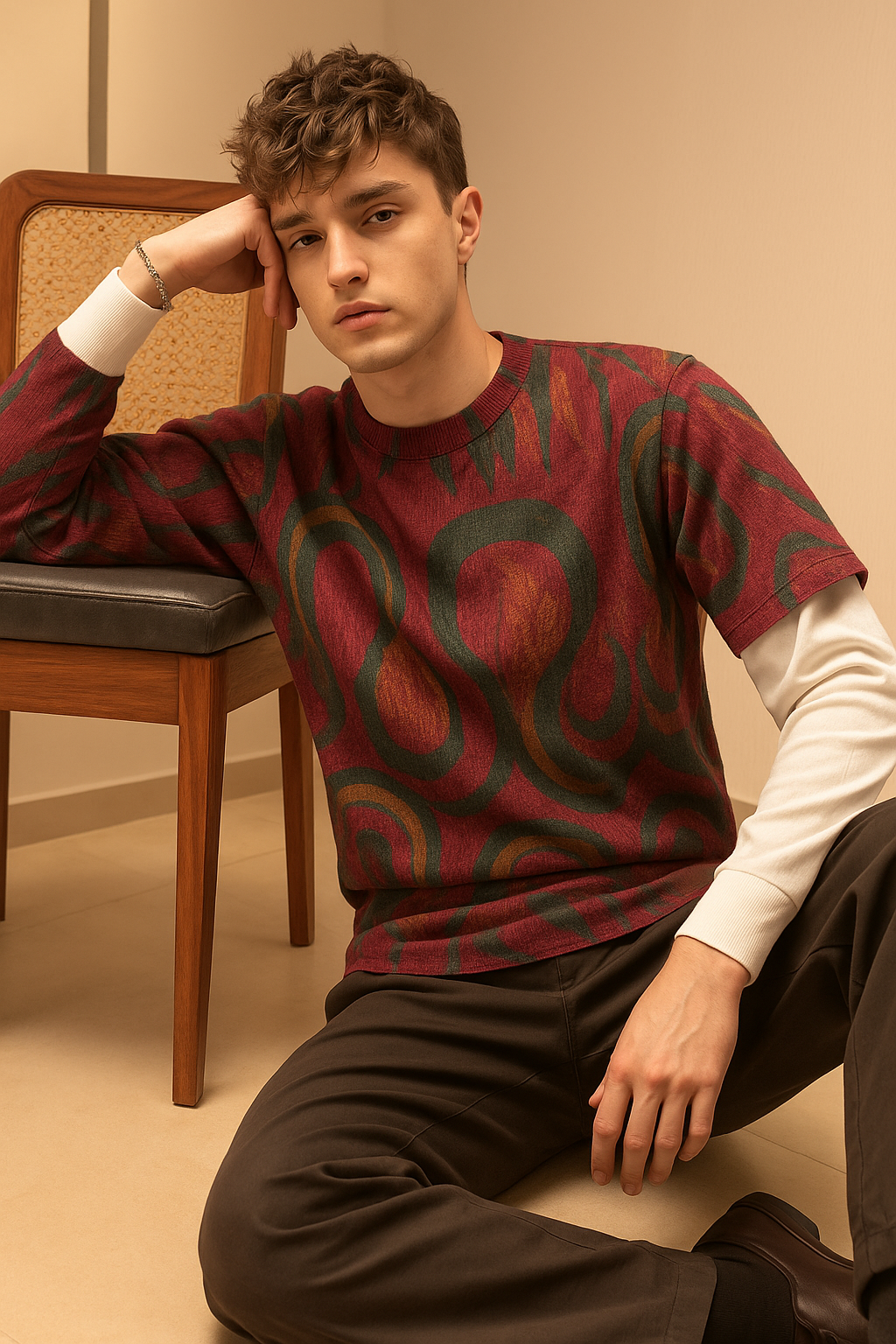 Premium Artistic Pattern Tee