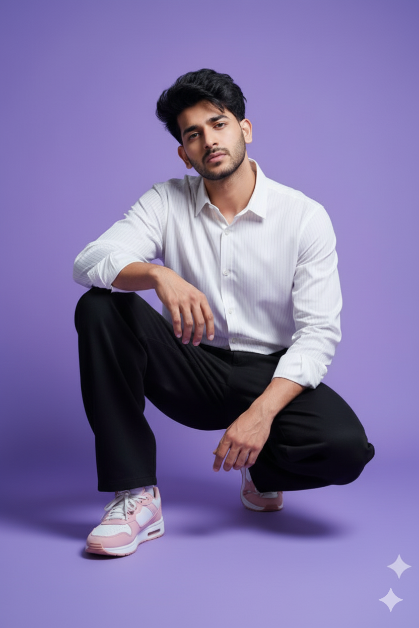 Premium White Formal Shirt – Classic Long Sleeve